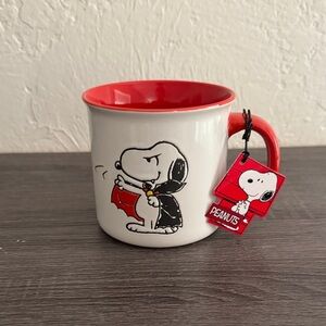 Rare Peanuts Snoopy “Fangtastic” Ceramic Mug